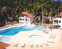 Pool of the Apart-Hotel LA TAMBORA BEACH RESORT - Samana - Dominican Republic
